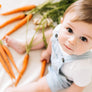 Carrot and ginger baby food